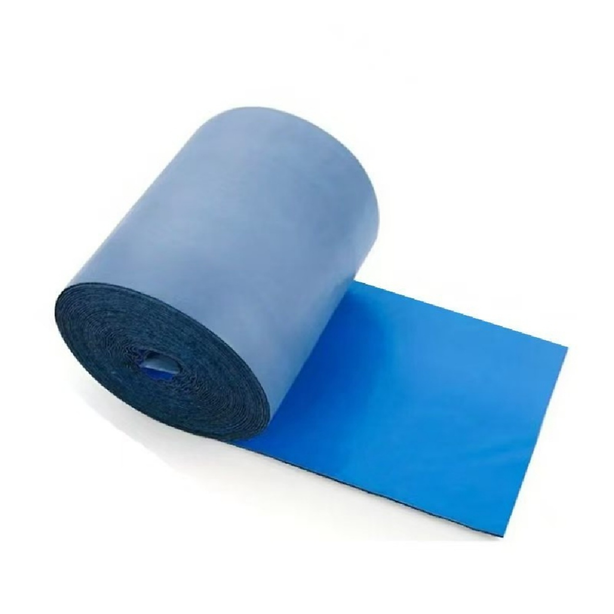 BlackTeck 196in. Self-Adhesive Waterproof Sealing Tape — Blue, PE Composite Material, Roof and Pipe Leak Repair, Model# N2-B055